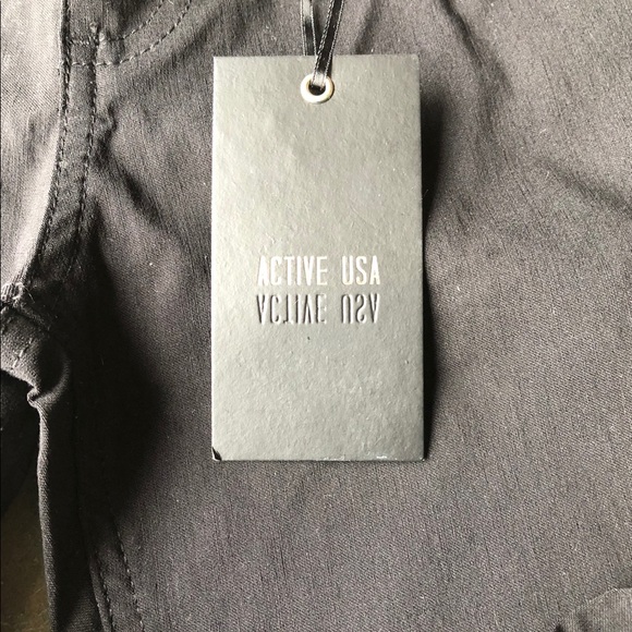 Active USA - Black Skinny Stretch Jeans  NWT SMALL - Picture 7 of 7